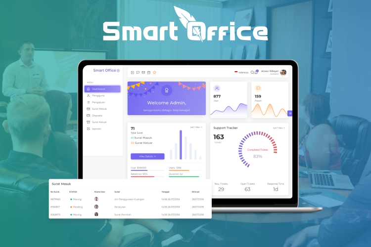 smart office, sistem informasi kepegawaian, simpeg, aplikasi kepegawaian