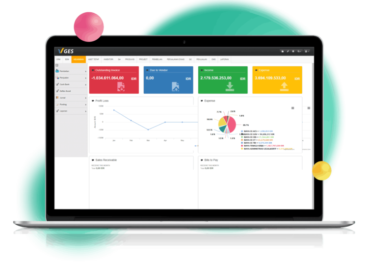 software finance untuk laporan keuangan